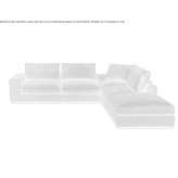 Narożna sofa z tkaniny Ransart