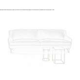 Sofa materiałowa lub skórzana Darnius