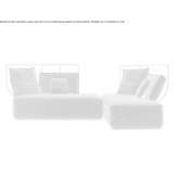 Corner sectional sofa with high backrest Canadian