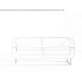2-osobowa sofa wypoczynkowa Timana