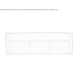 Sofa z ognioodporną wyściółką Koednitz
