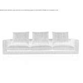 3-seater fabric sofa Huacho