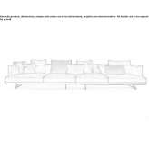 Leather sectional sofa Southsea
