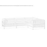 Narożna segmentowa modułowa sofa materiałowa Grafrath