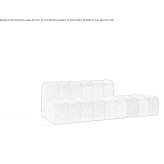 Sectional fabric sofa Malo