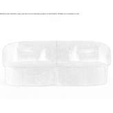 3-seater fabric sofa Calatele