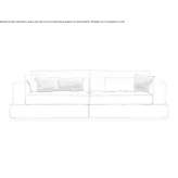 Skórzana sofa segmentowa Gijzegem