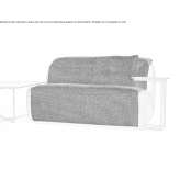 Dwuosobowa sofa materiałowa rozkładana z napędem elektrycznym Senovo