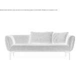 2-seater fabric sofa Ulfborg