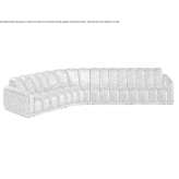 Corner 5-seater leather sofa Abasar