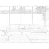 Segmentowa sofa materiałowa Javier