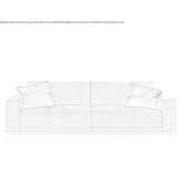 Sofa z tkaniny Tisbury