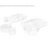 Modułowa sofa segmentowa Bosco
