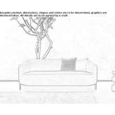 2-seater fabric sofa Espiye