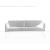 Sofa materiałowa 2-osobowa Civita