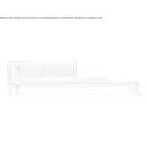 Sectional fabric sofa Sisimiut