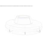 Sectional modular fabric lounge sofa Dovhe