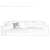 Aksamitna sofa Tisbury