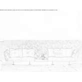 Modułowa sofa materiałowa ze zdejmowanym pokrowcem Kelme
