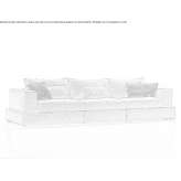 Sofa materiałowa segmentowa ze zdejmowanym pokrowcem Gijzegem