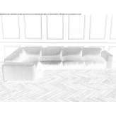 Sectional fabric sofa Bresles