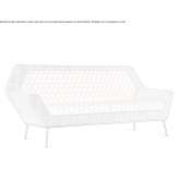 Sofa materiałowa 3-osobowa Orba