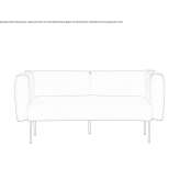 3-osobowa sofa Bareggio