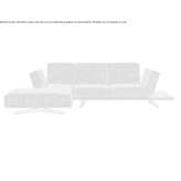3-seater fabric sofa with a chaise longue Creussen