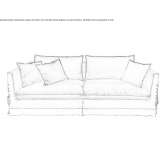 Velvet sofa Wautoma