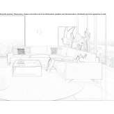 5-seater fabric corner sofa Ofena