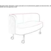 Small sofa Lurano