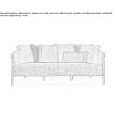 Skórzana sofa 3-osobowa Svir