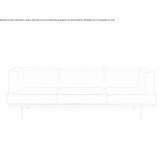 Leather sectional sofa Comitini