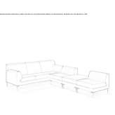 Skórzana sofa segmentowa Boehlen