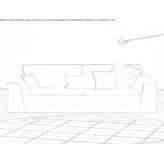 Skórzana sofa 2-osobowa Arnett