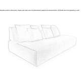 Fabric sofa Tola