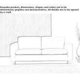 Skórzana sofa 2-osobowa Dermbach