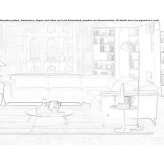 Corner fabric sofa bed Heemsen