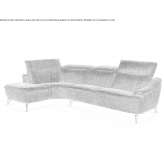Corner sectional sofa in fabric Coyula