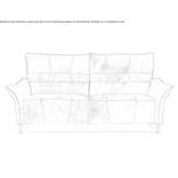 Leather 2-seater sofa Balovne