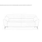 Skórzana sofa Tecate