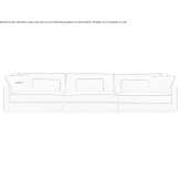 Modular sectional sofa made of fabric Wijchen