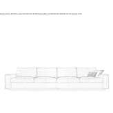 Sectional sofa Cimballa