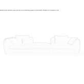 Modular sectional sofa made of fabric Oxenford