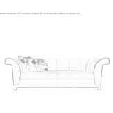 Leather sofa Sandston