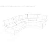 Leather sectional sofa Balovne