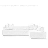 Upholstered corner sofa Korce