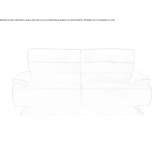 Skórzana sofa rozkładana Rogow