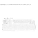 Sofa tapicerowana tkaniną Korce