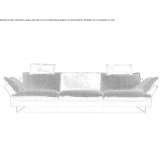 3-seater sofa Cucuron